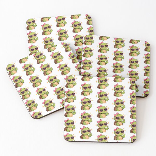 Item preview, Cool Baby Turtle with Heart Sunglasses    designed and sold by Miss Robot Shop.