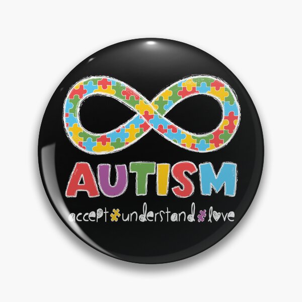 Item preview, Autism Accept Understand Love – Colorful Infinity designed and sold by TEE GROVE.