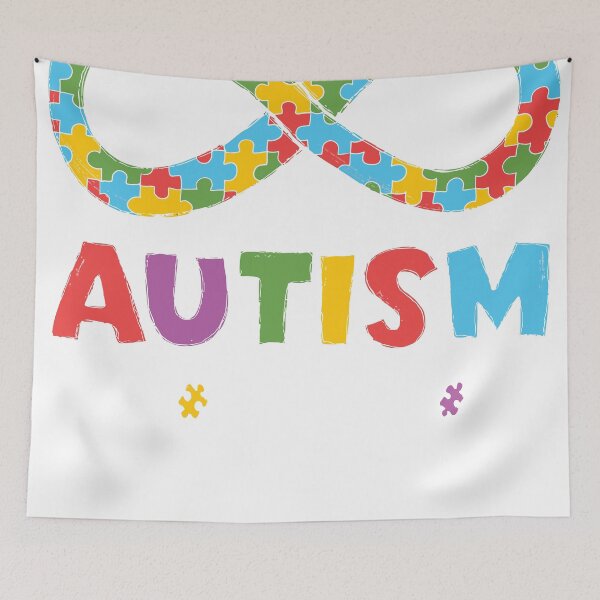 Item preview, Autism Accept Understand Love – Colorful Infinity designed and sold by TEE GROVE.