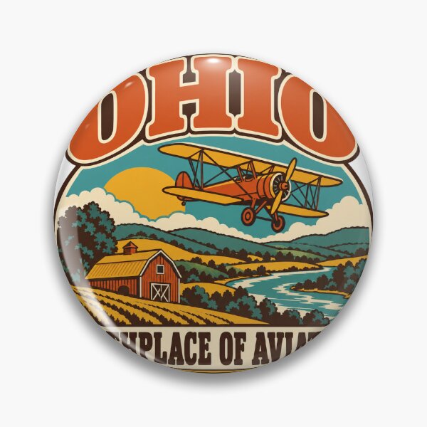 Item preview, Ohio Gift - Birthplace Of Aviation designed and sold by RedRubyBubble.