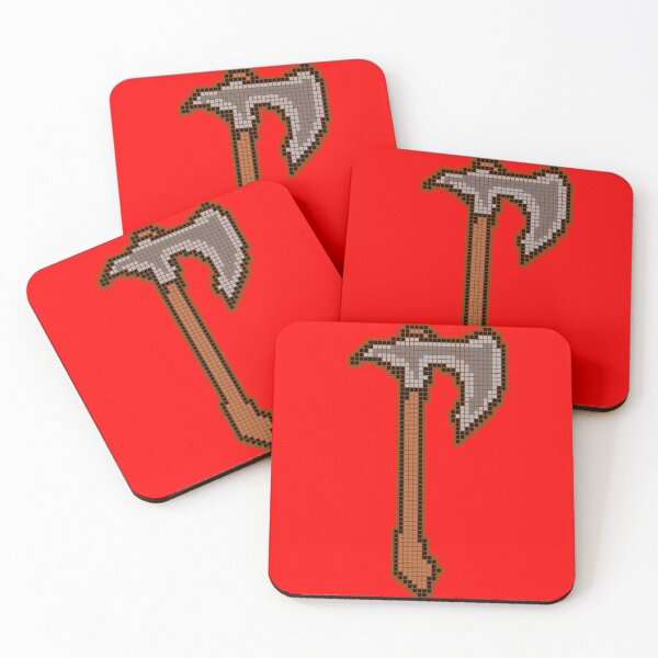 Item preview, Retro Pixel Art Axe 8 Bit Gaming Design designed and sold by Micctolarte.
