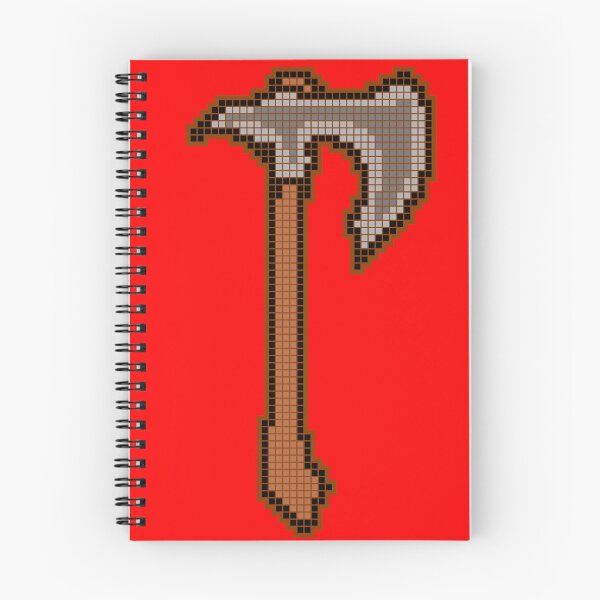 Item preview, Retro Pixel Art Axe 8 Bit Gaming Design designed and sold by Micctolarte.