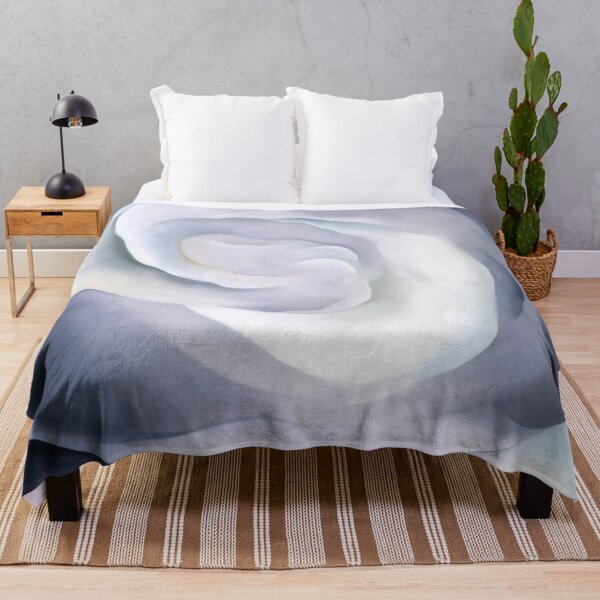 Item preview, Georgia O'keeffe Abstraction White Rose Modern Wall Art designed and sold by lanaverera.
