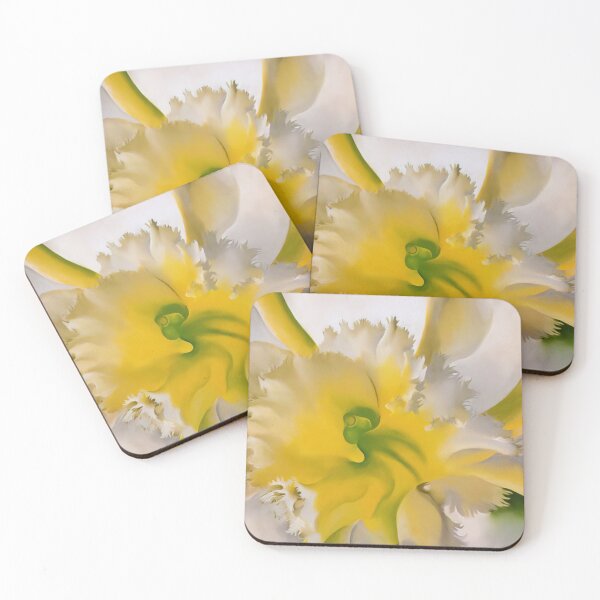Item preview, Georgia O'keeffe An Orchid Vintage Floral Art designed and sold by lanaverera.