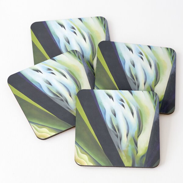 Item preview, Georgia O'keeffe Blue And Green Music Gallery Wall Art designed and sold by lanaverera.