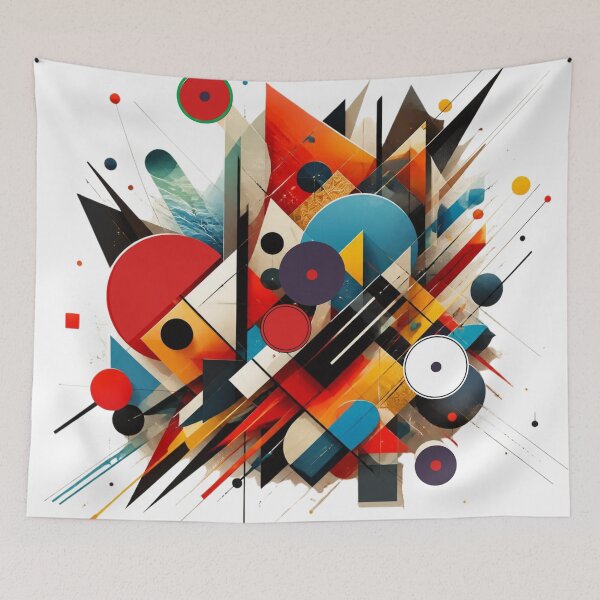 Item preview, Colorful Geometric Abstraction designed and sold by FlowerSeller1.