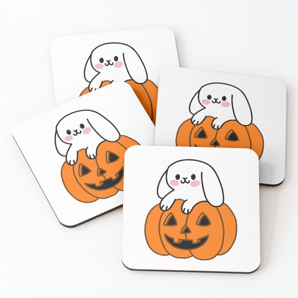 Item preview, pumpkin bunny designed and sold by Animals & Veggies.
