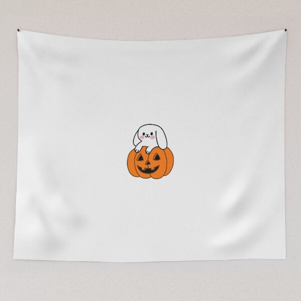 Item preview, pumpkin bunny designed and sold by Animals & Veggies.