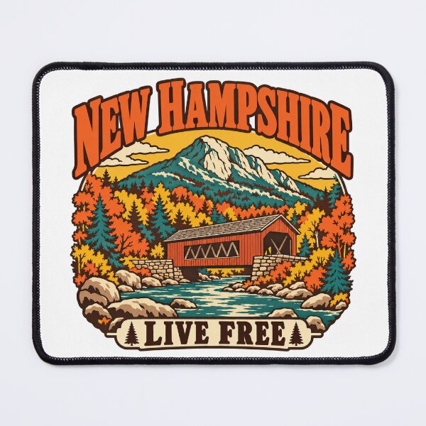 Artikelvorschau, Geschenk aus New Hampshire – Lebe frei entworfen und verkauft von RedRubyBubble.