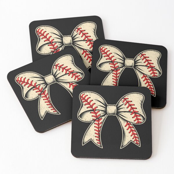Item preview, Retro Baseball Bow Vintage Stitched Ribbon  designed and sold by Moizento.
