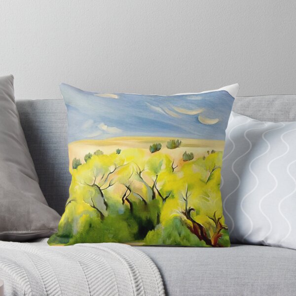 Item preview, Georgia O'keeffe Cottonwood Iii Vintage Landscape designed and sold by lanaverera.