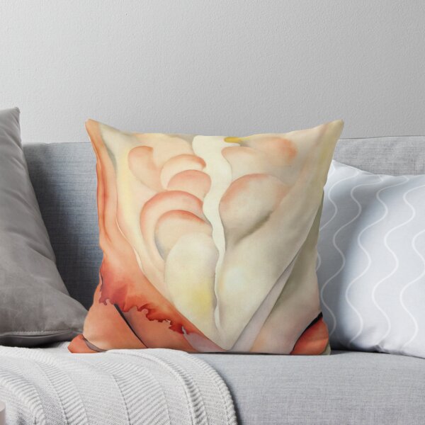 Item preview, Georgia O'keeffe Flower Abstraction Modern Wall Art designed and sold by lanaverera.