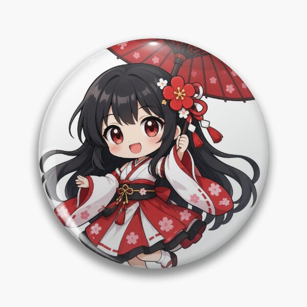 Item preview, Kagura Chibi Mobile Legends Fan Art designed and sold by Moonlit Tower Art.