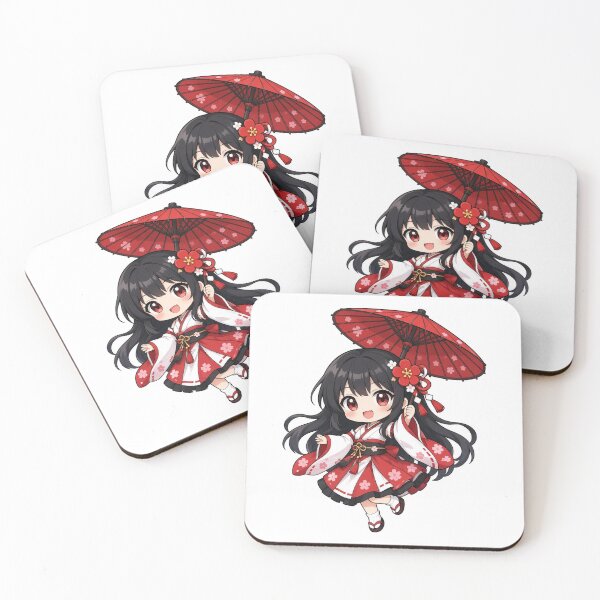 Item preview, Kagura Chibi Mobile Legends Fan Art designed and sold by Moonlit Tower Art.