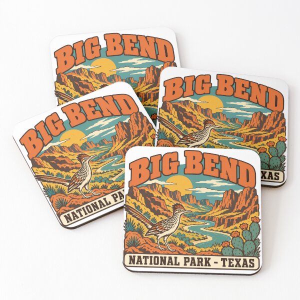 Item preview, Big Bend National Park Gift - Retro Big Bend Souvenir designed and sold by RedRubyBubble.