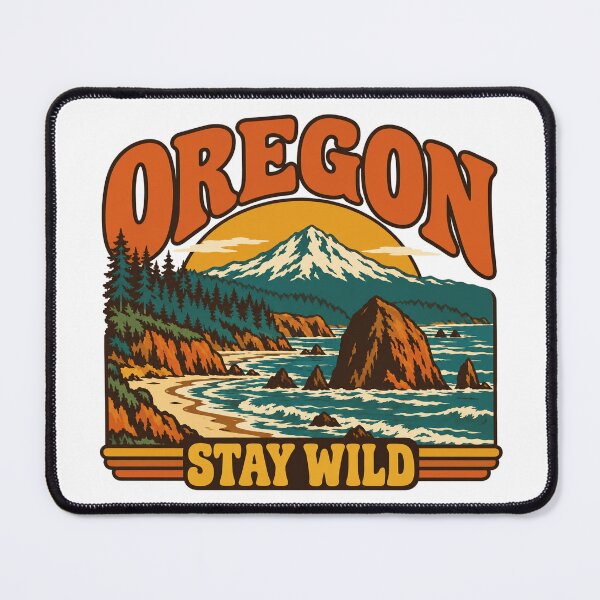 Item preview, Oregon Gift - Stay Wild designed and sold by RedRubyBubble.