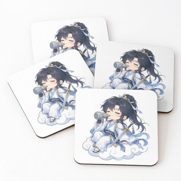 Item preview, Li Bai Chibi Honor of Kings Fan Art designed and sold by Moonlit Tower Art.