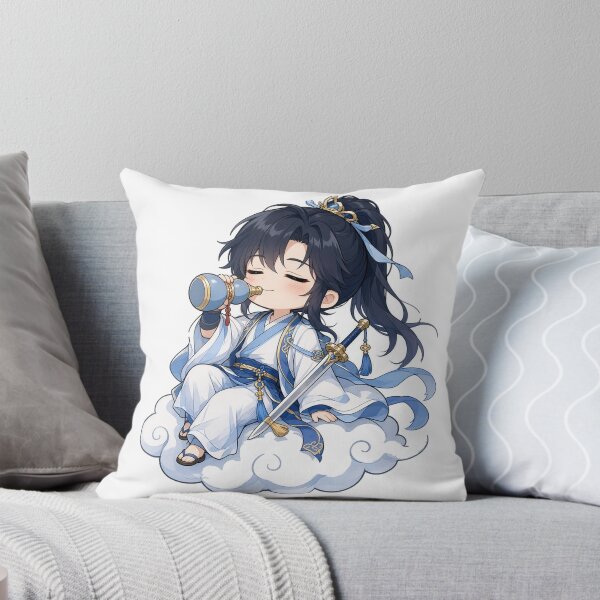 Item preview, Li Bai Chibi Honor of Kings Fan Art designed and sold by Moonlit Tower Art.