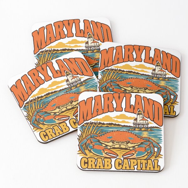 Item preview, Maryland Gift - Crab Capital designed and sold by RedRubyBubble.