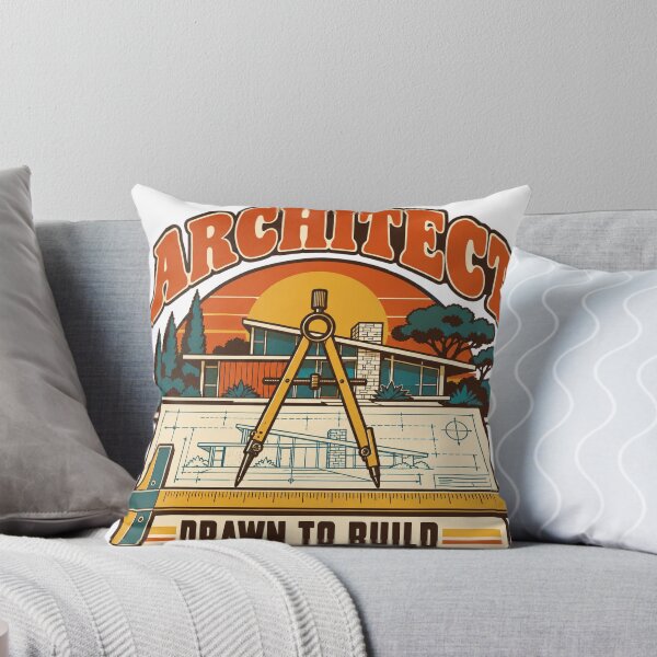 Item preview, Architect Gift - Drawn To Build designed and sold by RedRubyBubble.