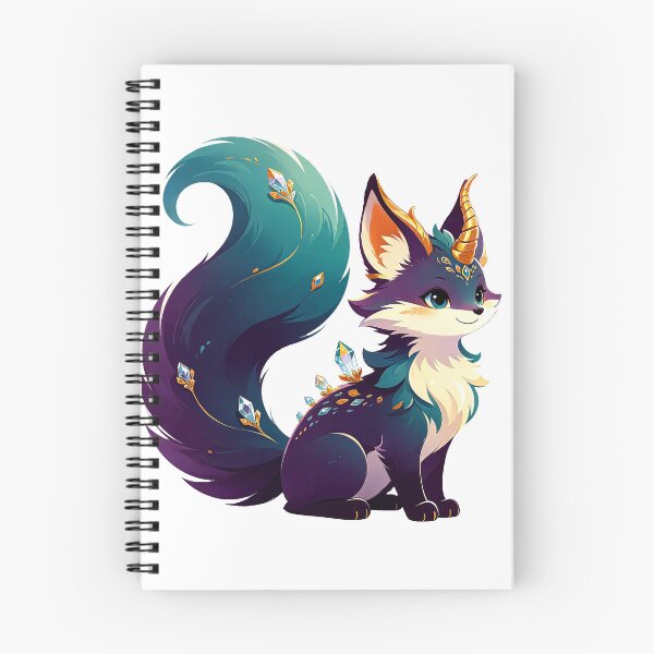 Item preview, Velvet Tailed Familiar Original Fantasy Fox Creature designed and sold by urmoments.