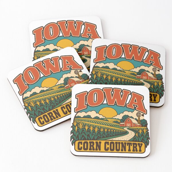 Item preview, Iowa Gift - Corn Country designed and sold by RedRubyBubble.