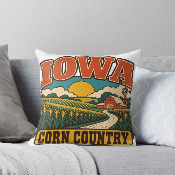 Item preview, Iowa Gift - Corn Country designed and sold by RedRubyBubble.