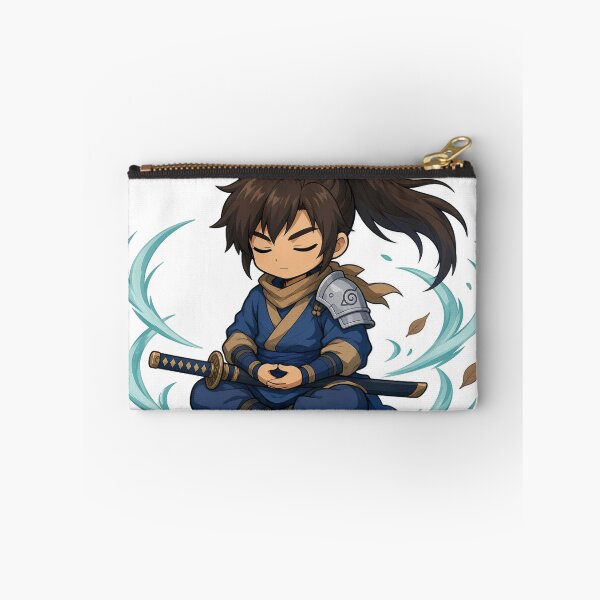 Item preview, Yasuo Chibi Wild Rift Fan Art designed and sold by Moonlit Tower Art.