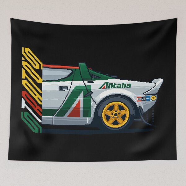 Item preview, Lancia Stratos Pixel Art {PIXELCORE} designed and sold by PIXELCORE-TEE.