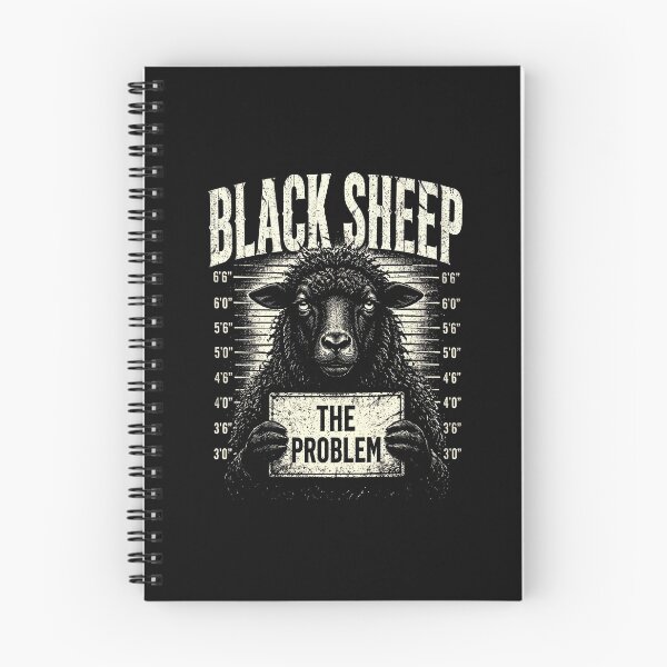 Item preview, Black Sheep The Problem Funny Rebel designed and sold by gunaone-design.
