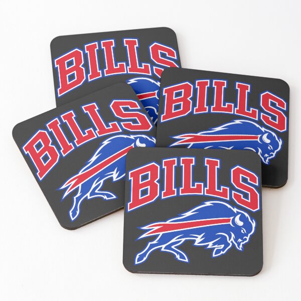 Item preview, Bills Classic Red Blue Charging Buffalo Logo Arch Lettering Team Pride designed and sold by Pliable.