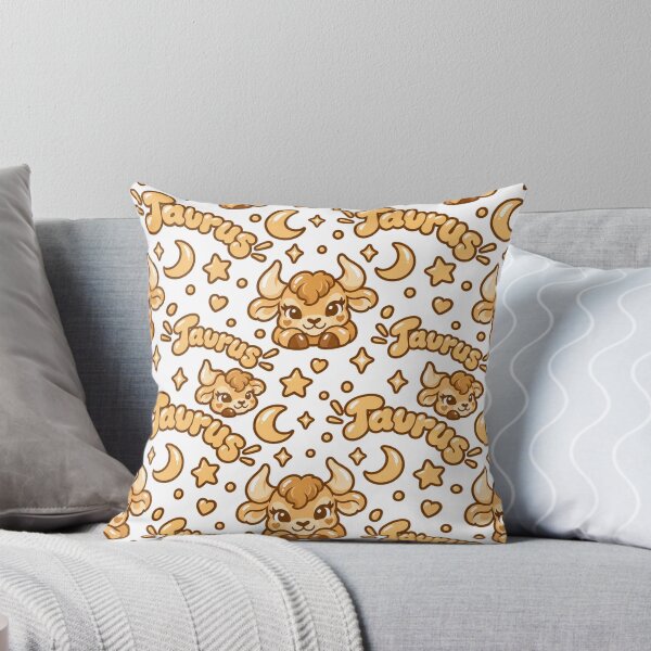 Item preview, Cute Taurus Zodiac – Golden Kawaii Bull Astrology Art designed and sold by MetaModel Editions.