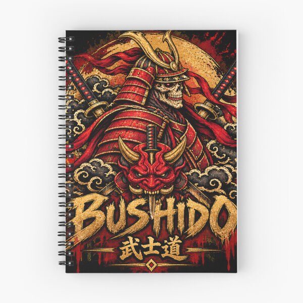 Item preview, Bushido Samurai Warrior | Japanese Oni Demon Skull Dark designed and sold by Fei Long Design Hub.
