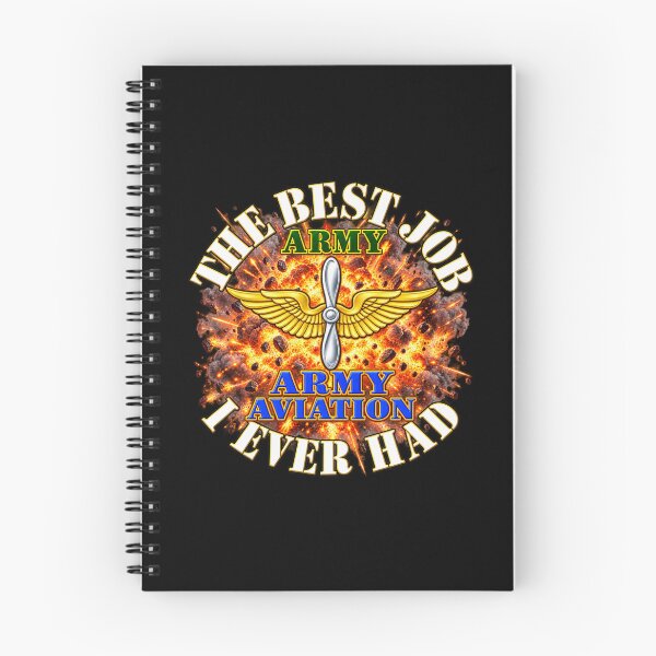 Item preview, The Best Job - I Ever Had - Explosion w Army Aviation - 3D - Transparent designed and sold by Military Insignia Products.
