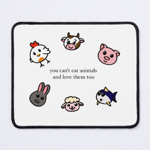 Item preview, don’t eat animals! designed and sold by Animals & Veggies.
