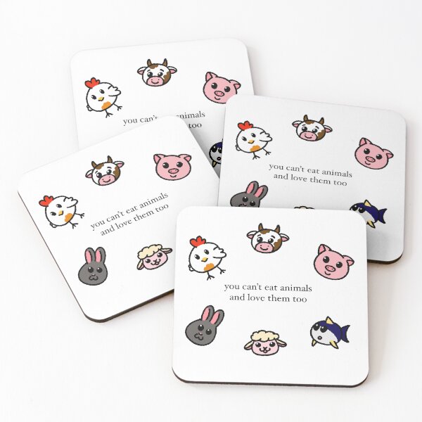 Item preview, don’t eat animals! designed and sold by Animals & Veggies.