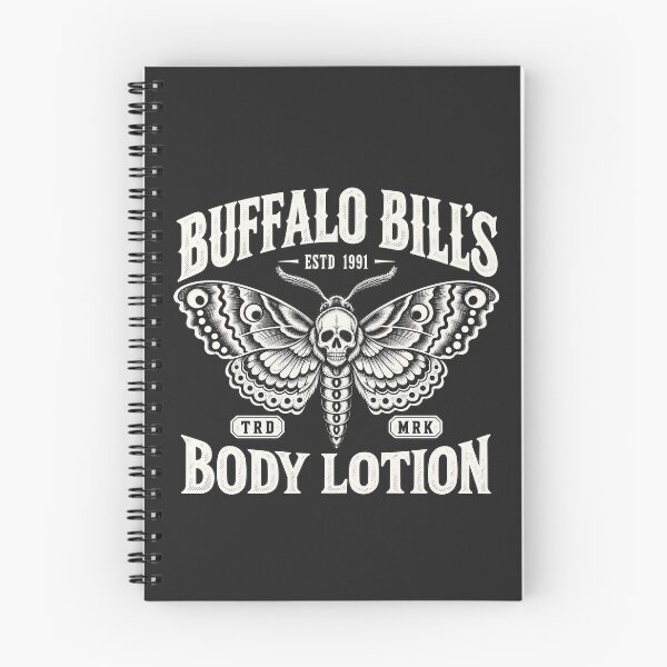 Item preview, Buffalo Bills Body Lotion Death Moth Skull ESTD 1991 Silence of the Lambs Parody designed and sold by Pliable.