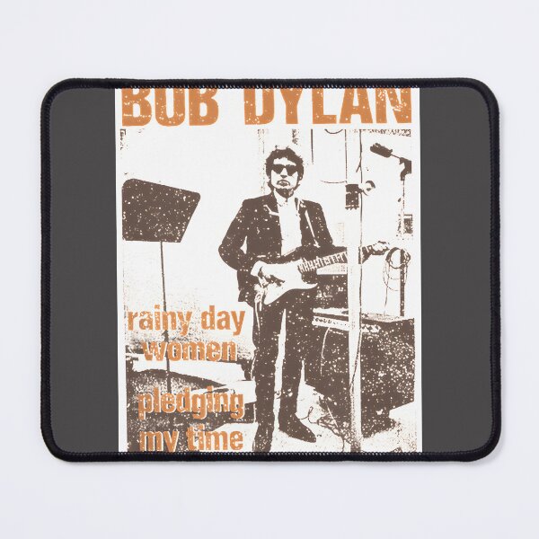 Item preview, Bob Dylan Inspired Rainy Day Music Design with Vintage Style designed and sold by jlkavel7.