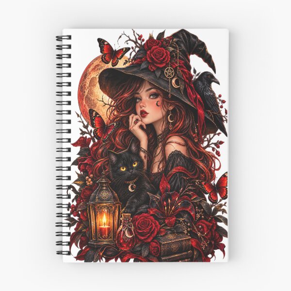 Item preview, Dark gothic witch black cat moon designed and sold by urbanshop7.