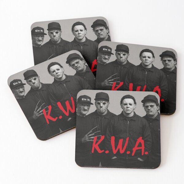 Item preview, K.W.A. Killaz Wit Attitude - Horror Icons Mashup designed and sold by TheDisloyalists.