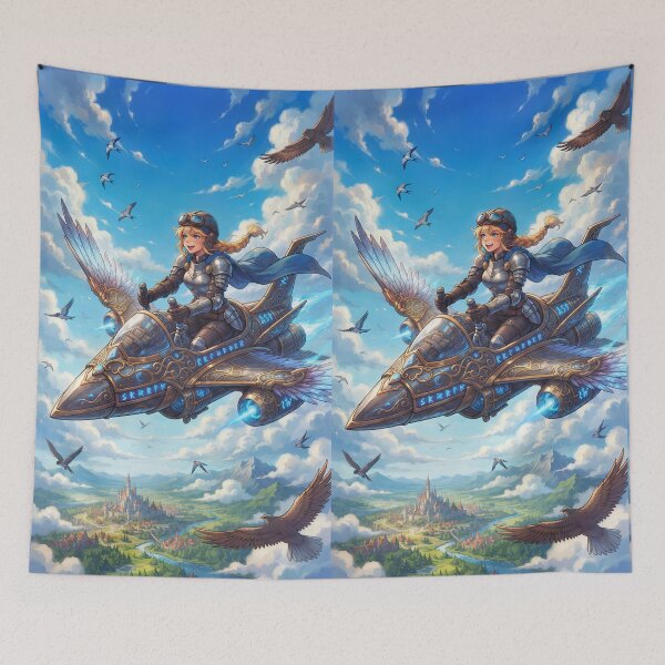 Item preview, flight voyage (no border) designed and sold by Crimsonmerchant.