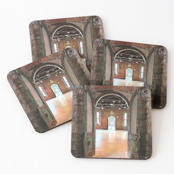Item preview, Arched Double Doors View of Center Rotunda – Eastern State Penitentiary designed and sold by Jason Bylsma.