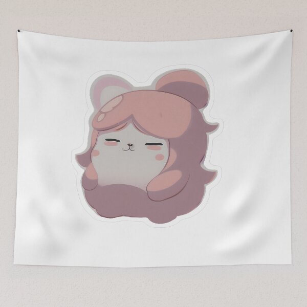 Item preview, Pink-haired F Cartoon Character designed and sold by For-Cat Studio.