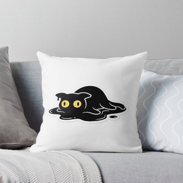 Item preview, Social Battery Zero Liquid Void Cat designed and sold by Thuzito.