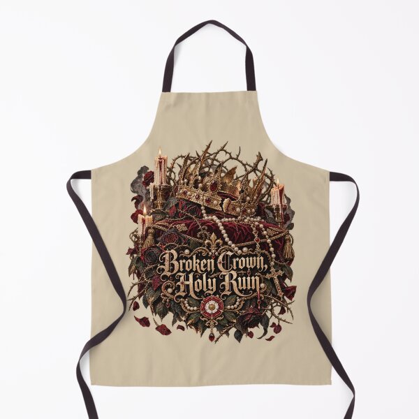 Item preview, Broken Crown, Holy Ruin – Gothic Royalty Dark Art designed and sold by MetaModel Editions.