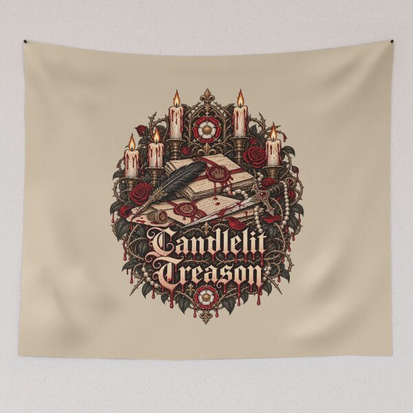 Item preview, Candlelit Treason – Dark Gothic Tudor Royal Intrigue designed and sold by MetaModel Editions.