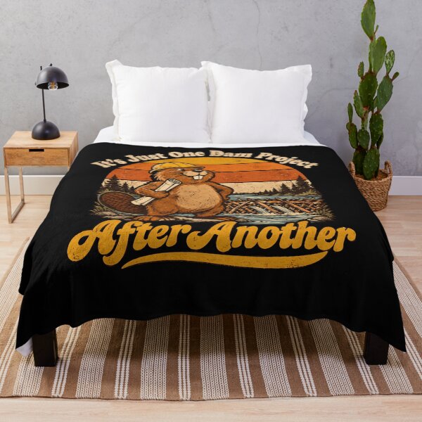 Item preview, It's Just One Dam Project After Another Funny Beaver designed and sold by SignumShop.