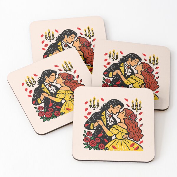 Item preview, Phantom of the Opera Happy Ending Beautiful Romance Drawing designed and sold by NerdiPop.