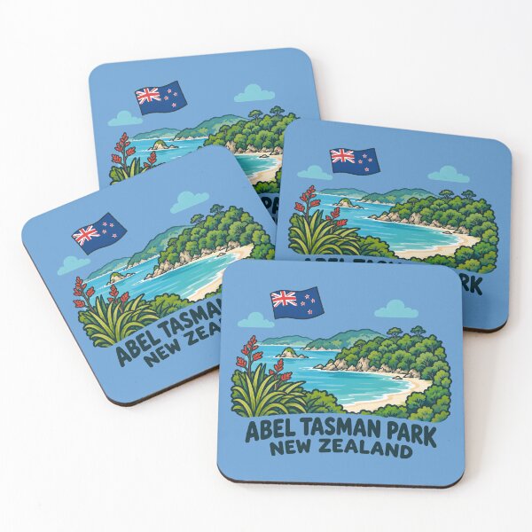 Item preview, Abel Tasman Park New Zealand Flag Cute City designed and sold by HowToCanadian.