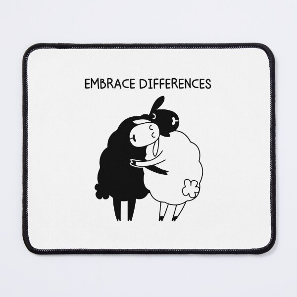 Item preview, Embrace Differences Sheep Hugging designed and sold by gunaone-design.